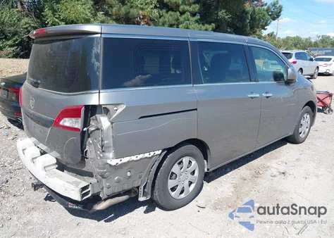2013 Nissan Quest S из США, поврежденный, VIN JN8AE2KP3D9069539